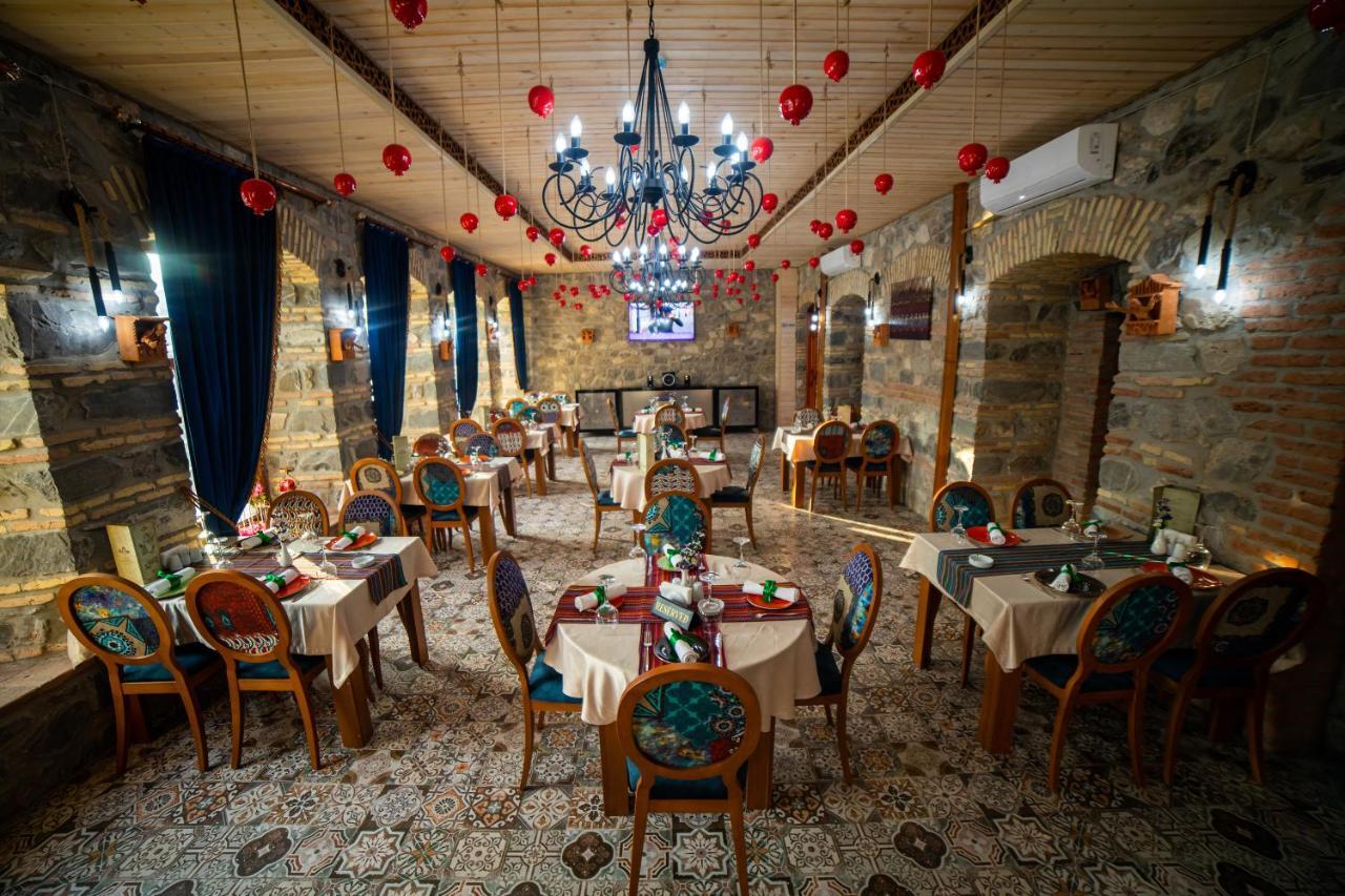 Hotel Old Town Şǝki Exterior foto